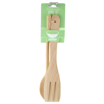 Apollo Beech Wood Utensil Set 