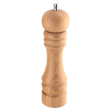 Apollo Beech Wood Pepper Mill 21cm 