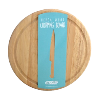 Apollo Hevea Wood Chopping Board 