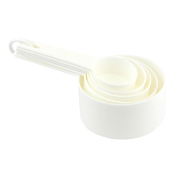 Apollo White Measuring Cups 5pk 