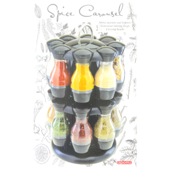 Apollo Spice Carousel with 16 Jars 