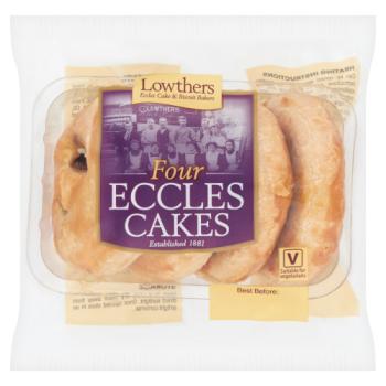 Lancs Eccles Cakes 4pk
