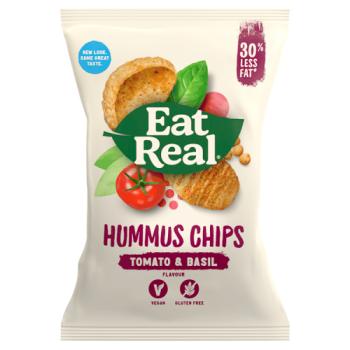 Eat Real Tomato & Basil Hummus Chips -