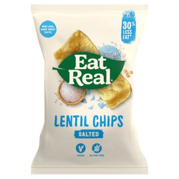 Eat Real Sea Salt Lentil Chips - Large