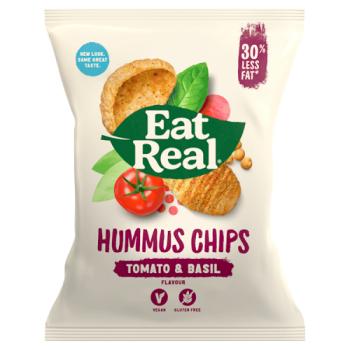 Eat Real Tomato & Basil Hummus Chips