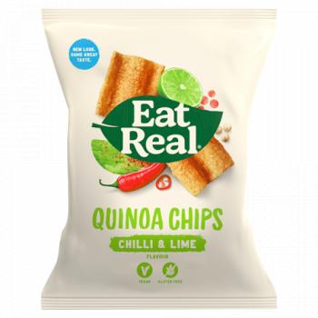Eat Real Chilli & Lime Quinoa Chips - S