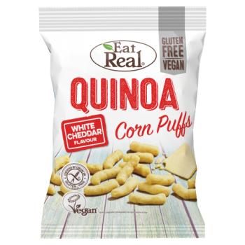 Eat Real Quinoa Puff White Cheddar