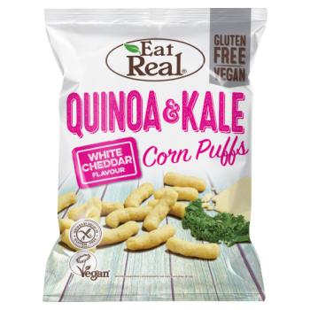 Eat Real Quinoa & Kale Puff White Chedd