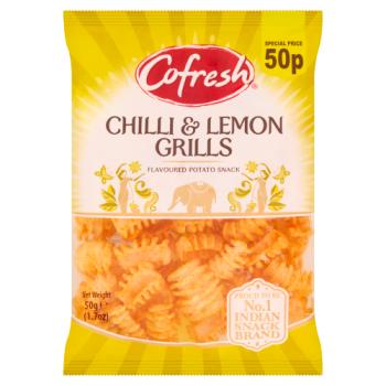 Cofresh Potato Grills Chilli/lemon 50g