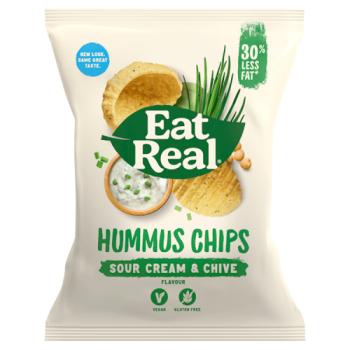 Eat Real Sour Cream & Chives Hummus Chi