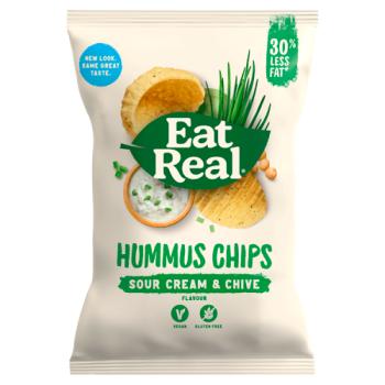 Eat Real Sour Cream & Chives Hummus Chi