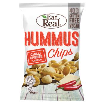 Eat Real Chilli & Cheese Hummus Chips -