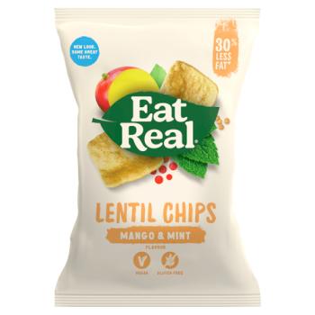 Eat Real Mango & Mint Lentil Chips - La