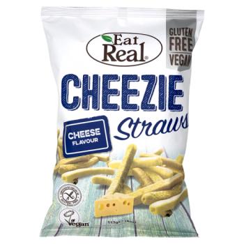 Eat Real Cheezie Potato Straws - Large