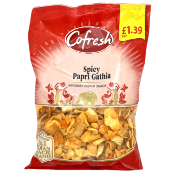 Cofresh Spicy Papri Gathia 250g PM £1.39 