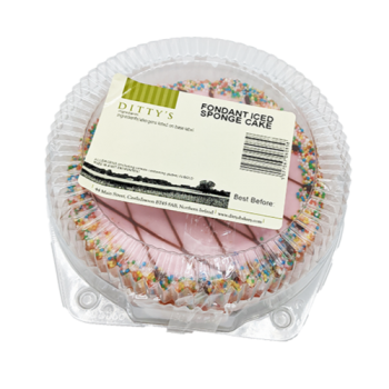 Ditty's Fondant Iced Sponge Cake 