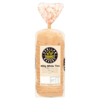 Henllan Bakery White Thin 400g
