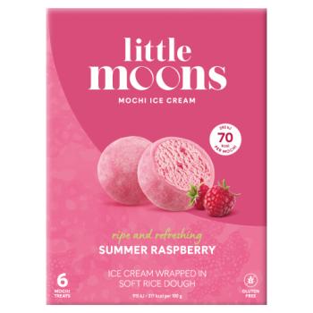 Little Moons Summer Raspberry Mochi Ice Cream 6 x 32g (192g)