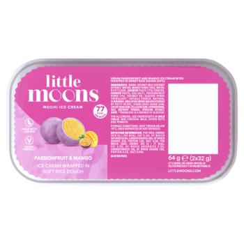 Little Moons Mochi Ice Cream Passionfruit & Mango 2 x 32g (64g)
