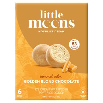 Little Moons Golden Blond Chocolate Mochi Ice Cream 6 x 32g (192g)