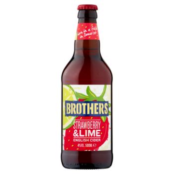 Brothers Strawberry & Lime English Cider 500ml
