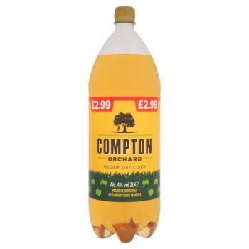 Compton Orchard Medium Dry Cider 2L