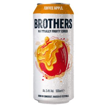 Brothers Toffee Apple Naturally Fruity Cider 500ml