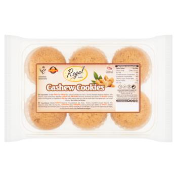 Regal Eggless Cashew Biscuits 18s
