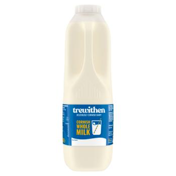 Trewithen Cornish Whole Milk 1 Litre
