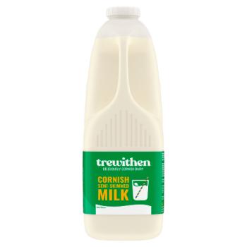 Trewithen Cornish Semi-Skimmed Milk 2 Litres