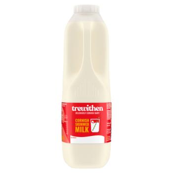 Trewithen Cornish Skimmed Milk 1 Litre