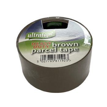 Ultratape Heavy Duty Brown Parcel Tape 48mm x 50m 