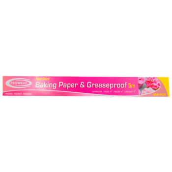 Prowrap Non Stick Baking Paper & Greaseproof 5m 