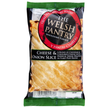 The Welsh Pantry Cheese & Onion Slice 120g 