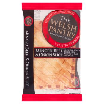 The Welsh Pantry Minced Beef & Onion Slice
