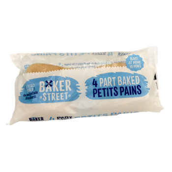 Baker Street Part Baked Petits Pains 4pk