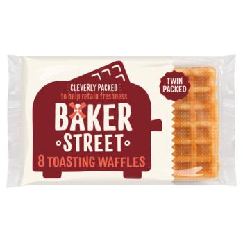 Baker Street 8 Toasting Waffles 200g
