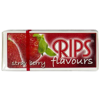 Rips Rolling Papers Strawberry Flavour 