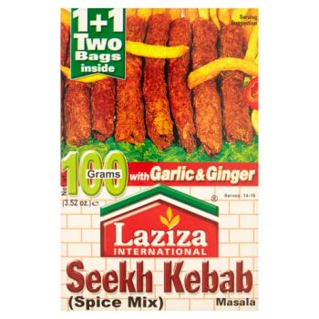 Laziza International Seekh Kebab Masala Spice Mix 100g