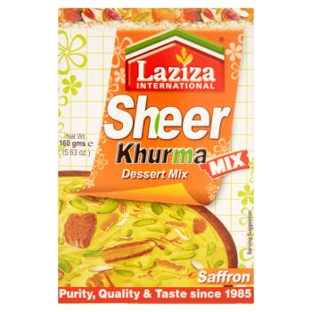 Laziza International Sheer Khurma Saffron Dessert Mix 160g