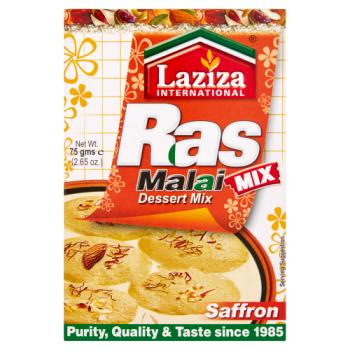 Laziza International Ras Malai Saffron Dessert Mix 75g