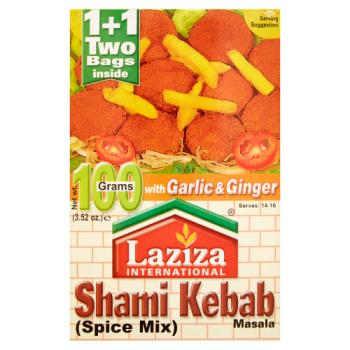 Laziza International Shami Kebab Masala Spice Mix 100g