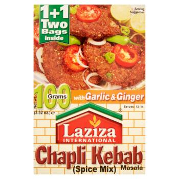 Laziza International Chapli Kebab Masala Spice Mix 100g