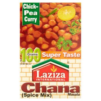 Laziza International Chick-Pea Curry Chana Masala Spice Mix 100g