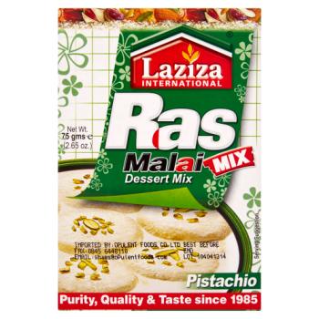 Laziza International Ras Malai Dessert Mix Pistachio 75g