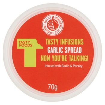 Tasty Foods Tasty Infusions Garlic Spread 70g
