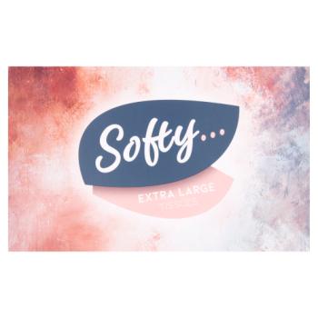 Softy Extra Large Facial Tissues 75fill