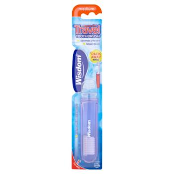 Wisdom Travel Toothbrush Medium
