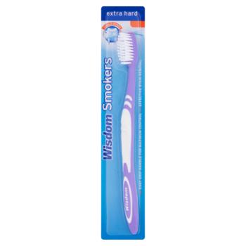 Wisdom Smokers Extra Hard Toothbrush