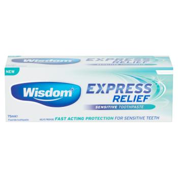 Wisdom Express Relief Sensitive Toothpaste 75ml